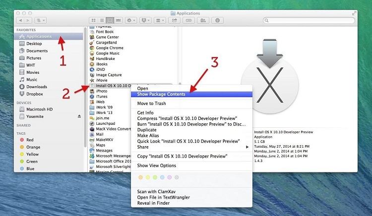 Как Cмонтировать ISO-файл в MacOS X