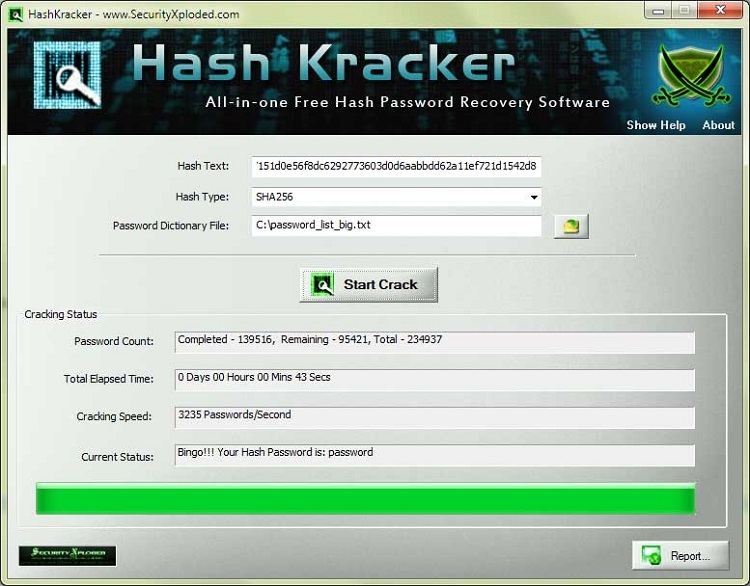 взломать пароль к zip online hash crack